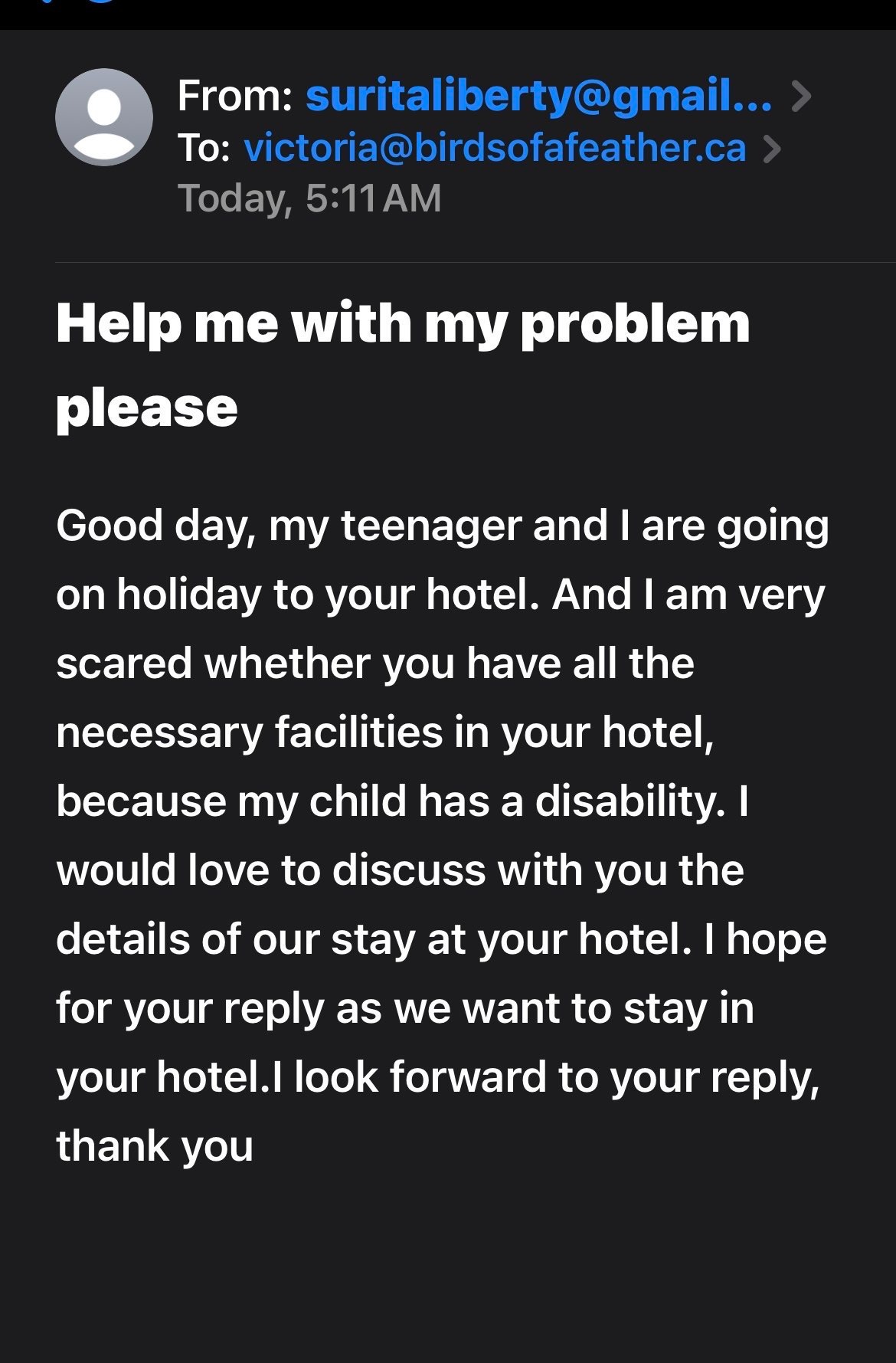 help me with my problem email scam