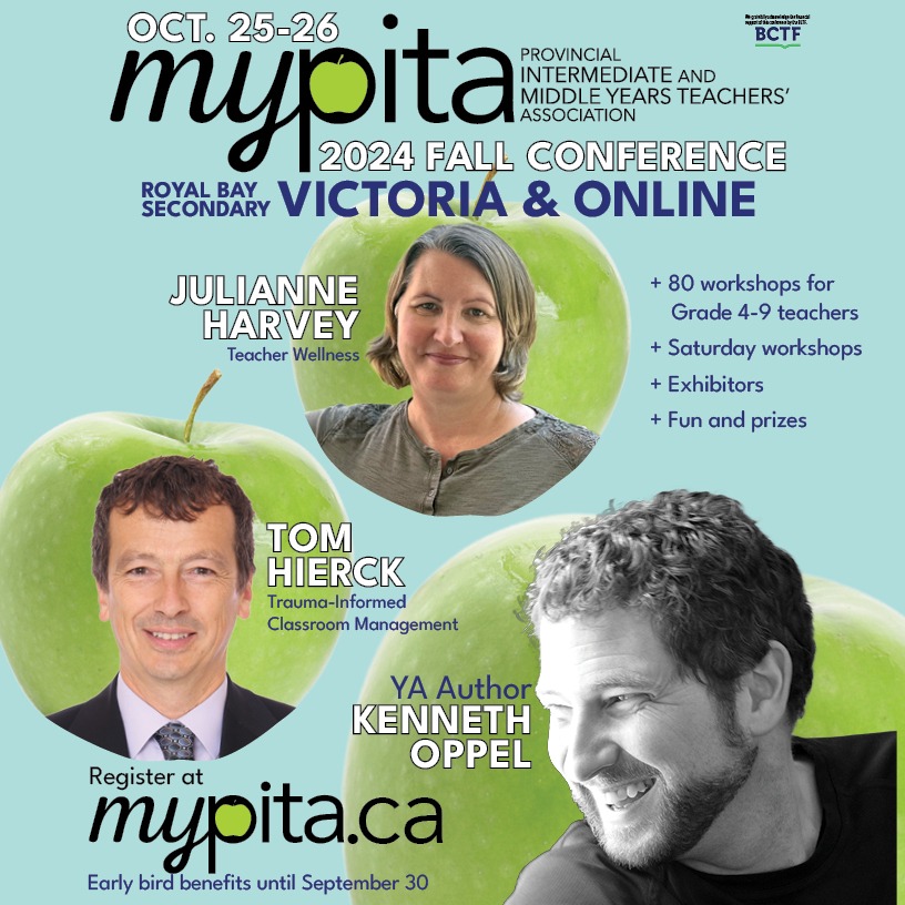myPITA Fall Conference at Royal Bay Secondary in Colwood
