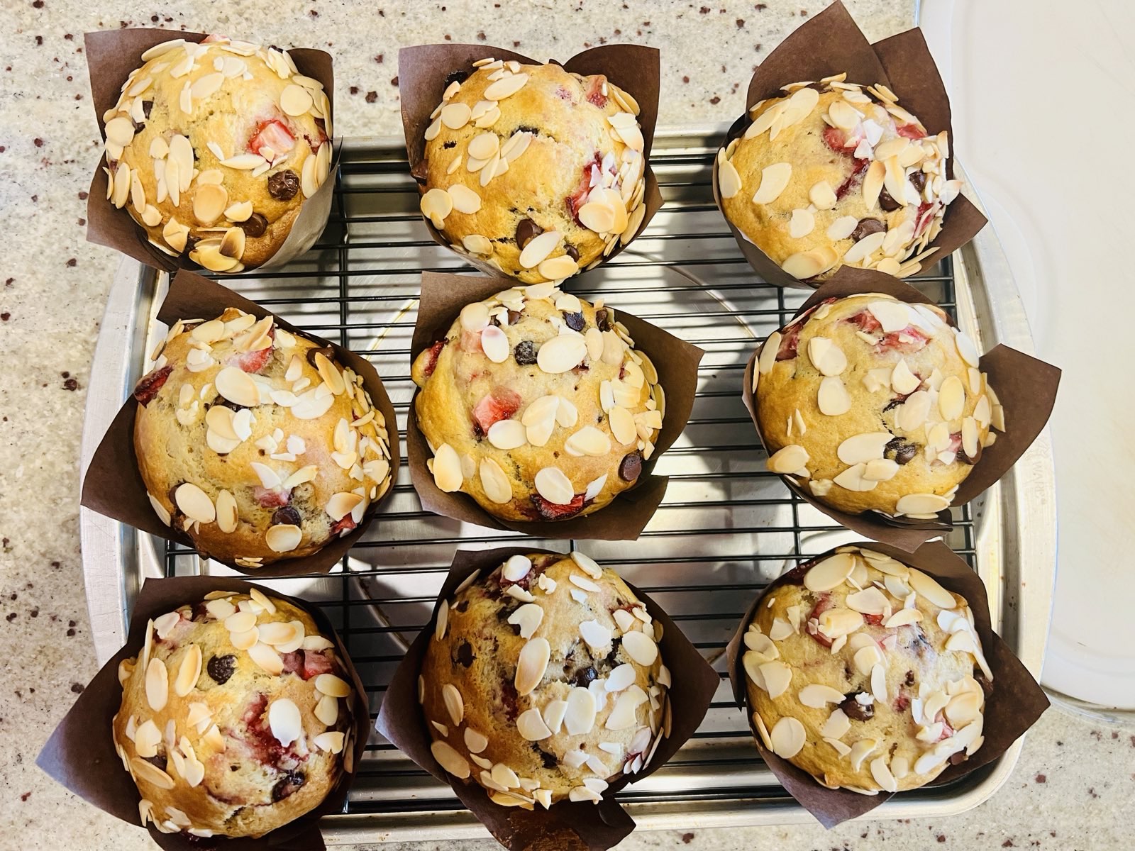 Strawberry Muffins Victoria BC